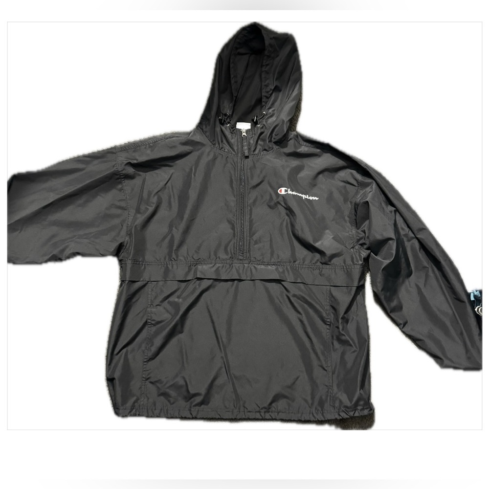 Champion quarter zip up wind breaker.